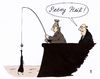 Cartoon: anglerpech (small) by Andreas Prüstel tagged petry,von,storch,grenzschließung,flüchtlinge,schußwaffengebrauch,angler,fremdenfeindlichkeit,fremdenhass,cartoon,karikatur,andreas,pruestel