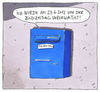 Cartoon: bild-zeitung (small) by Andreas Prüstel tagged bild,bildzeitung,60jahre,jubiläum,vergewaltigung,massenverteilung,zumutung