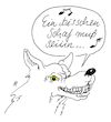 Cartoon: canis lupus (small) by Andreas Prüstel tagged wolf,schaf,canis,lupus,cartoon,karikatur,andreas,pruestel