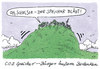 Cartoon: CO2 (small) by Andreas Prüstel tagged co2speicher,schadstofflagerung,kohlekraftwerke,energiepolitik,bürgerproteste