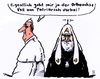 Cartoon: franziskus und kyrill (small) by Andreas Prüstel tagged papst,franziskus,patriarch,kyrill,katholische,kirche,russisch,orthodoxe,versöhnung,cartoon,karikatur,andreas,pruestel