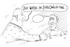 Cartoon: hoch im norden (small) by Andreas Prüstel tagged schleswig,holstein,landtagswahlen,cartoon,karikatur,andreas,pruestel