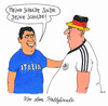 Cartoon: schuldenunion (small) by Andreas Prüstel tagged eu,eurowährungsunion,schulden,gemeinsameschulden,italien,deutschland,fußballeuropameisterschaft,halbfinale