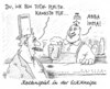 Cartoon: staatlicher bankenrettungsfond (small) by Andreas Prüstel tagged steuergelder rettungsfond banken bankenpleite