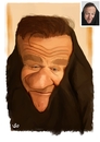 Cartoon: Robin Williams (small) by handren khoshnaw tagged handren,khoshanw