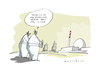 Cartoon: CO2-neutral (small) by Mattiello tagged atomkatastrophe japan akw