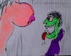 Cartoon: bloodlust (small) by ab tagged vampir,boobs