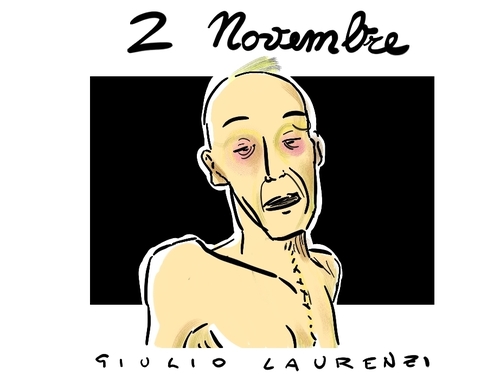 Cartoon: Cucchi 2 Novembre (medium) by Giulio Laurenzi tagged politics