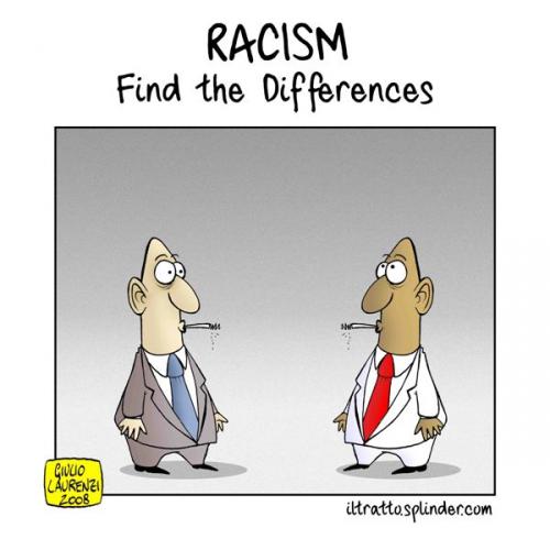 Cartoon: Racism (medium) by Giulio Laurenzi tagged politics,comics