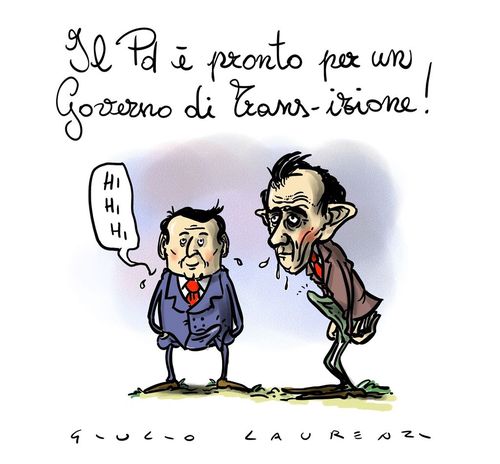 Cartoon: Tempi Duri (medium) by Giulio Laurenzi tagged tempi,duri