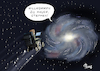 Cartoon: Stephen Hawking (small) by Paolo Calleri tagged stephen,hawking,wisschenschaft,wissenschaftler,physiker,astrophysiker,universum,sterne,weltall,leben,tod,karikatur,cartoon,paolo,calleri