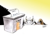 Cartoon: Wahlausgang (small) by Paolo Calleri tagged eu,europa,griechenland,wahl,schicksalswahl,regierung,euro,eurozone,drachme,schuldenkrise,bankenkrise