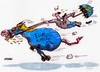Cartoon: Durchgegangen (small) by RABE tagged staatsanleihen,euro,krise,eu,rettungsschirm,brüssel,finanzchefs,kanzlerin,merkel,cdu,fdp,koalition,geschlossenheit,einigkeit,schuldenkrise,eurorettung,rettungsring,kanzleramt,bundesregierung,schwarzgelb,rösler,parteispitze,ezb,esm,pferd,reiter,galopp,bank