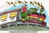 Cartoon: Konjunkturlokomotive (small) by RABE tagged aufschwung,konjunktur,euro,eu,wirtschaftsforschung,europa,bruttoinlandsprodukt,wachstum,arbeitsmarkt,euroraum,wirtschaftsleistung,eurozone,krise,rabe,ralf,böhme,cartoon,karikatur,lokomotive,gleise,fahrt,steuergelder,kessel,heizen,verheizen,kohle,wagon,zyp