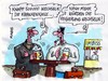 Cartoon: Krankenkassenwechsel (small) by RABE tagged krankenkasse,wechsel,regierung,bürger,imbiß,unzufriedenheit,unterhaltung,gespräch,gesundheit,bier,gesundheitsreform,rößler