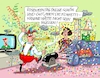 Cartoon: ROMO online (small) by RABE tagged fasching,karneval,rosenmontag,konfetti,konfettikanone,narren,narrenkappe,elferrat,rosenmontagszug,rabe,ralf,böhme,cartoon,karikatur,pressezeichnung,farbcartoon,tagescartoon,luftschlange,luftballon,pappnase,bütt,wohnzimmer