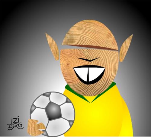 Cartoon: Ronaldo (medium) by izidro tagged ronaldo