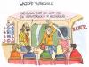 Cartoon: Waldorf-Fahrschule (small) by mele tagged waldorf,tanzen,antroposophen,