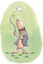 Cartoon: WurZt (small) by mele tagged wurst,zorro
