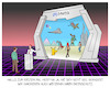 Cartoon: Meta (small) by Cloud Science tagged meta metaverse metaversum facebook datenschutz daten privatsphäre überwachung vr virtual reality ar zukunft future innovation tech technologie dsgvo sicherheit zuckerberg