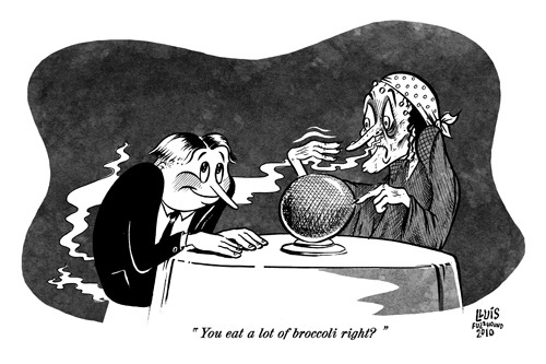 Fortune Teller Cartoon