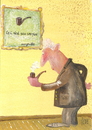 Cartoon: Ceci n est pas une pipe (small) by tiede tagged magritte,surrealist,belgien,kunstcartoon,tiedemann,tiede