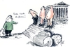 Cartoon: Hosen runter! (small) by tiede tagged finanzkrise,griechenland,euro,merkel,rettungsschirm,greece,tiedemann,tiede