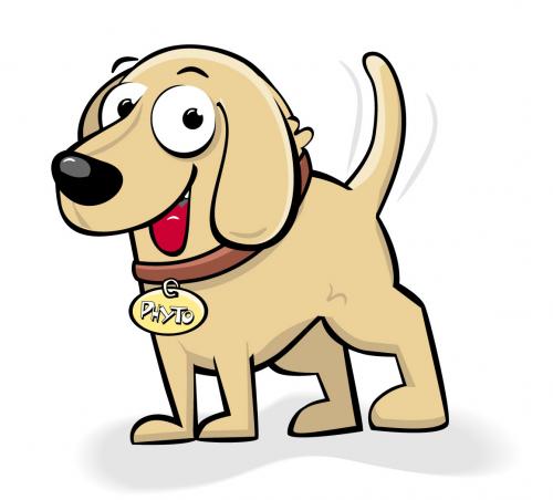 Cartoon: Phyto Dog (medium) by thelooneybin tagged flash,animals,cartoon,