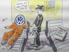 Cartoon: Ein Platz frei (small) by Pralow tagged abgasskandal,vw,fiat,chrysler,manager,klimaschutz,klimawandel,arbeitsplätze,mobilität