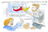Cartoon: Bananenform (small) by REIBEL tagged wahl,afd,merkel,partei,meinungsforschung,strategie,logo,banane,parteilogo,form