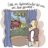 Cartoon: Extraterrestrisch (small) by REIBEL tagged außerirdisch,ufo,auto,etikette,knigge,fenster,wohnzimmer,pinkeln