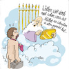 Cartoon: himmelspforte (small) by REIBEL tagged himmel,pforte,tablet,petrus,sünden,check,posting,tod,auswahl,paradies,hölle