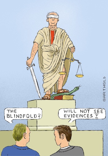 Cartoon: Mitch McConnell - Justitius (medium) by Barthold tagged mitch,mcconnell,speaker,republicans,united,states,senat,justitius,justitia,impeachment,donald,trump,symbols,blindfold,impartiality,sword,execution,snake,defamation,book,fixed,law,ukraine,scandal,wolodymyr,zelensky,barthold,cartoon,caricature,evidence,mitch,mcconnell,speaker,republicans,united,states,senat,justitius,justitia,impeachment,donald,trump,symbols,blindfold,impartiality,sword,execution,snake,defamation,book