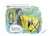 Cartoon: Fahrstuhlkosten (small) by Jens Natter tagged kostenplan,gemeinschaftskosten,wohnen,teilen,haus,miete,wohnungen,eigentum,fahrstuhl