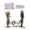 Cartoon: Un mundo maravilloso (small) by mortimer tagged mortimer,mortimeriadas,cartoon,dogs,bullterrier