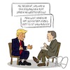 Cartoon: Trumps größter Erfolg (small) by Sven Raschke tagged trump,politik,erfolg,usa,angeber,interview,journalismus,presse