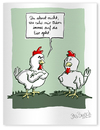 Cartoon: Auf die Eier (small) by diebia tagged eier,ostern,huehner,glauben