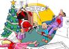 Cartoon: Christmas in Texas (small) by Chris Berger tagged waffengesetze,usa,texas,weihnachten,psycho,killer,shooting
