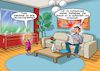 Cartoon: Delfintherapie (small) by Chris Berger tagged delphintherapie,rollmops,fisch,streicheln