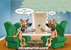 Cartoon: Drogenspürhunde (small) by Chris Berger tagged drogen,spürhund,hunde,zoll,fahndung,polizei,marijuana,marihuana,dope,weed,gras