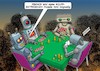 Cartoon: Solarangetrieben (small) by Chris Berger tagged roboter,karten,poker,solar,antrieb