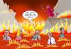 Cartoon: Willkommen in der Hölle (small) by Chris Berger tagged hölle,smartphone,handy,empfang,wifi,teufel,satan,sünder