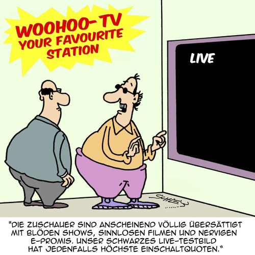 Cartoon: DAS bringt Quote!! (medium) by Karsten Schley tagged tv,fernsehen,unterhaltung,entertainment,shows,freizeit,zuschauer,gesellschaft,medien,tv,fernsehen,unterhaltung,entertainment,shows,freizeit,zuschauer,gesellschaft,medien