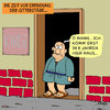Cartoon: Gitterstäbe (small) by Karsten Schley tagged wissenschaft erfindungen fortschritt technik kriminalität justiz strafvollzug geschichte