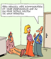 Cartoon: Kommunikation (small) by Karsten Schley tagged kommunikation,skills,training,wirtschaft,business,männer,frauen,sales,büro,argumentation,gesellschaft