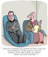 Cartoon: Un vrai Cauchemar (small) by Karsten Schley tagged psychiatres,medias,bd,medecine,cauchemars,guerres,pilotes,histoire