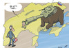 Cartoon: Diplomatovsky (small) by rodrigo tagged ukraine,russia,us,usa,united,states,nato,peace,diplomacy,crimea,military,army,vladimir,putin,john,kerry