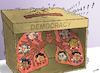 Cartoon: Democracy is Sick Too (small) by cartoonistzach tagged coronavirus,covid19,politics,health,democracy,freedom,authoritarian,dictator,putin,orban,duterte,xi,jinping,netanyahu,trump,bolsonaro,kim