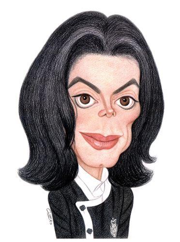 Cartoon: Michael Jackson (medium) by Gero tagged caricature