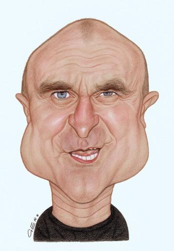 Cartoon: Phil Collins (medium) by Gero tagged caricature